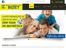 Tablet Screenshot of institutobizet.com.br